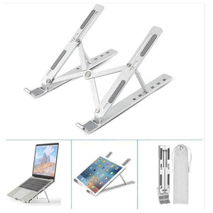 SOPORTE DE ALUMINIO PARA LAPTOP plegable ergonomico!