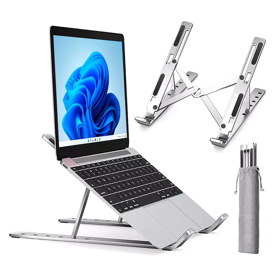 SOPORTE DE ALUMINIO PARA LAPTOP plegable ergonomico!